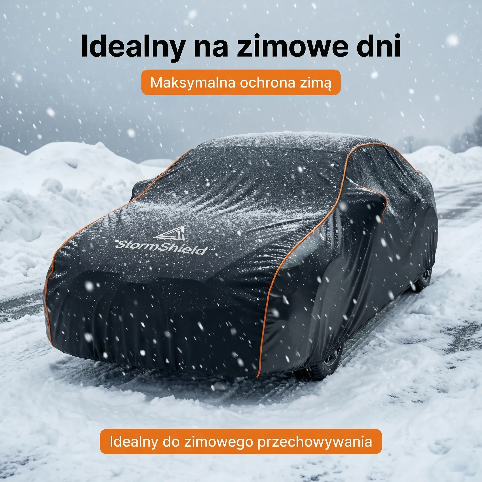 Pokrowiec StormShield ochrona zimowa samochodu