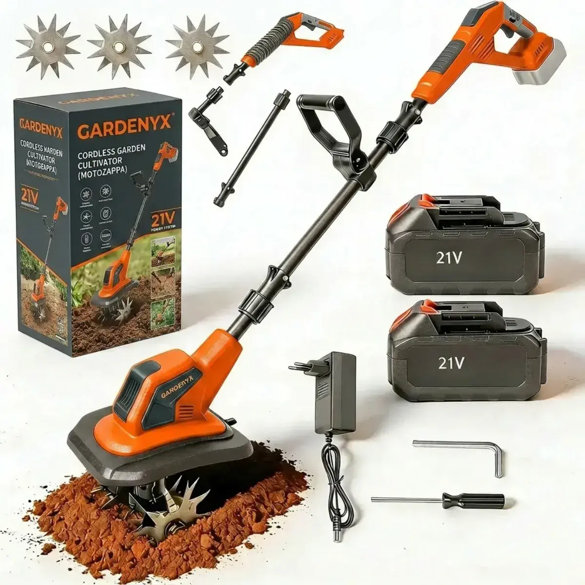 Kabelloser Gardenyx GX-20V Kultivator